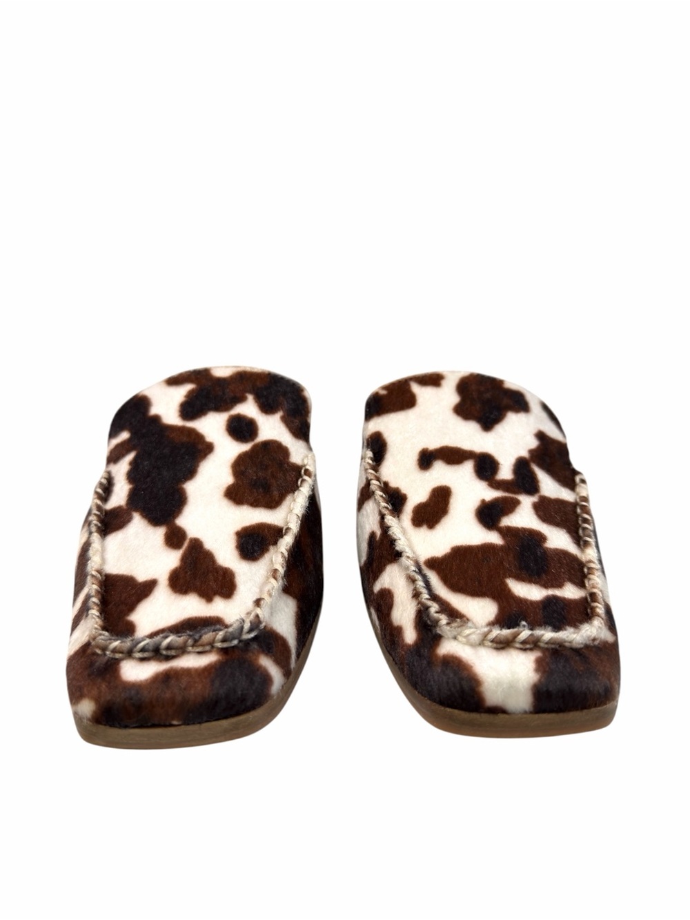 Dolce Vita Brevyn Mules in Cocoa Faux Calf Hair Women’s Size 6.5 - Picture 5 of 15
